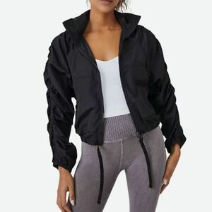 FP Movement Way Home Packable Jacket In Black EUC